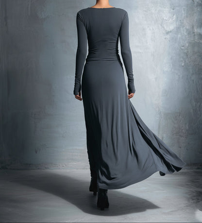 Vittoria ∙ Abito maxi con nodo laterale