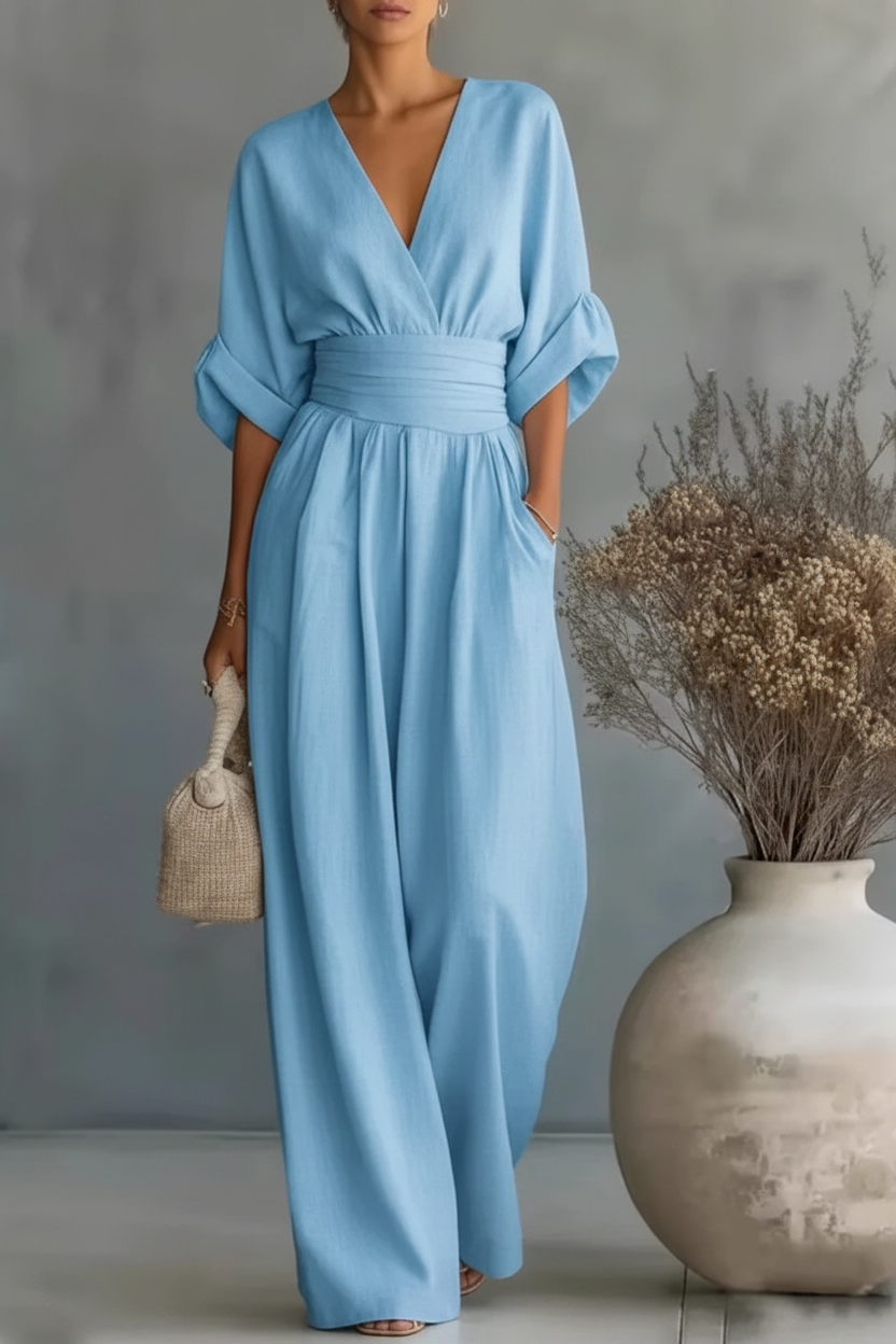 Jumpsuit azul mejorado