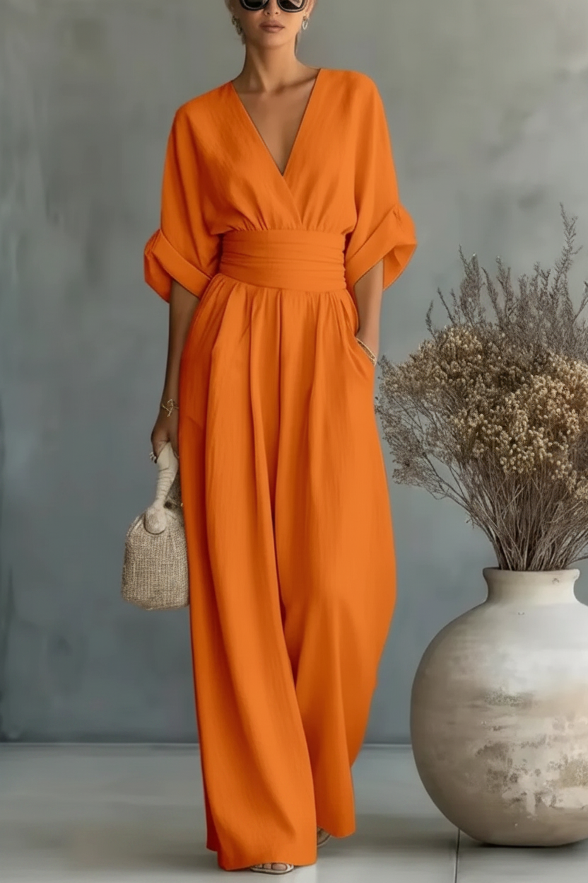 Jumpsuit naranja mejorado